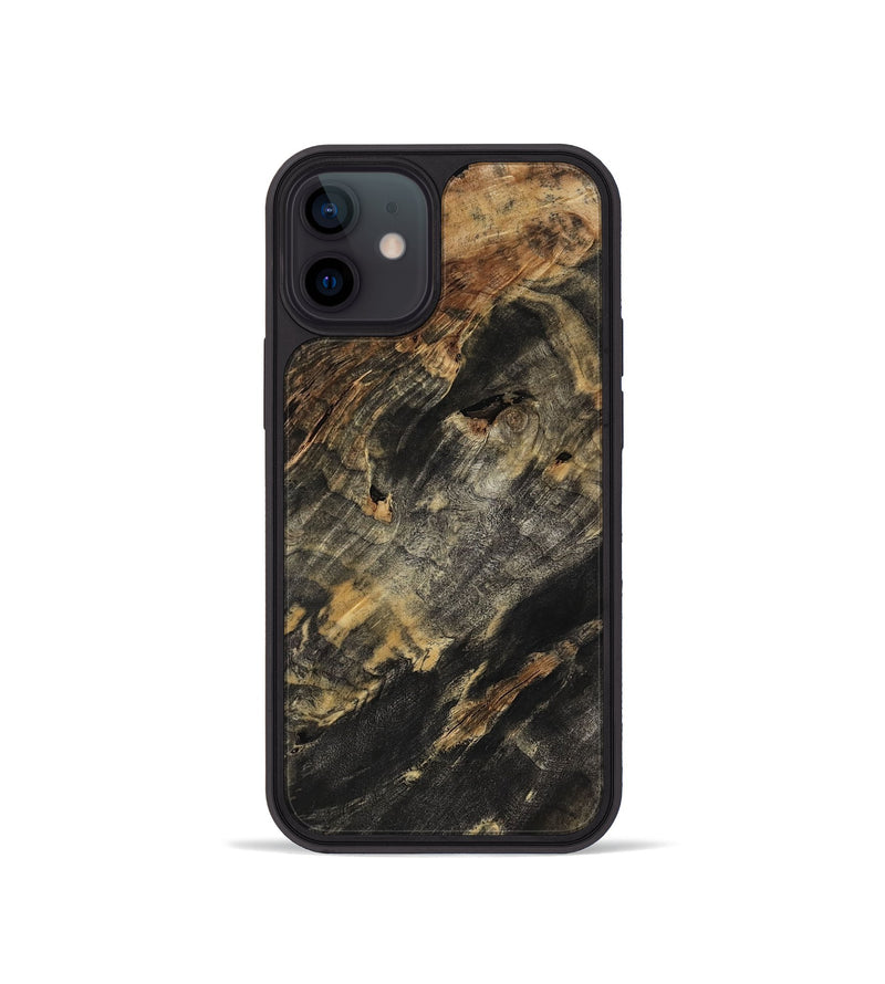 iPhone 12 mini Wood Phone Case - Gianna (Wood Burl, 802022)