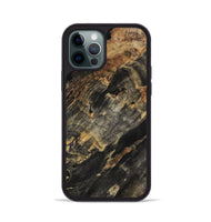 iPhone 12 Pro Wood Phone Case - Gianna (Wood Burl, 802022)