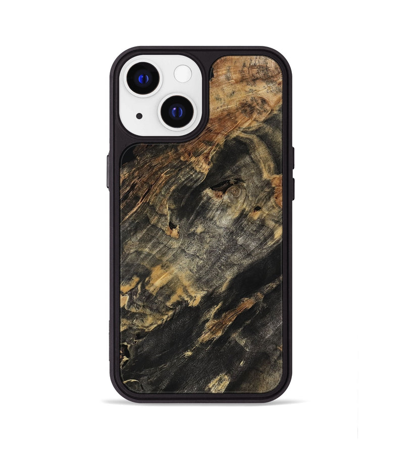 iPhone 13 Wood Phone Case - Gianna (Wood Burl, 802022)