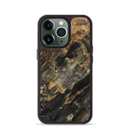 iPhone 13 Pro Wood Phone Case - Gianna (Wood Burl, 802022)