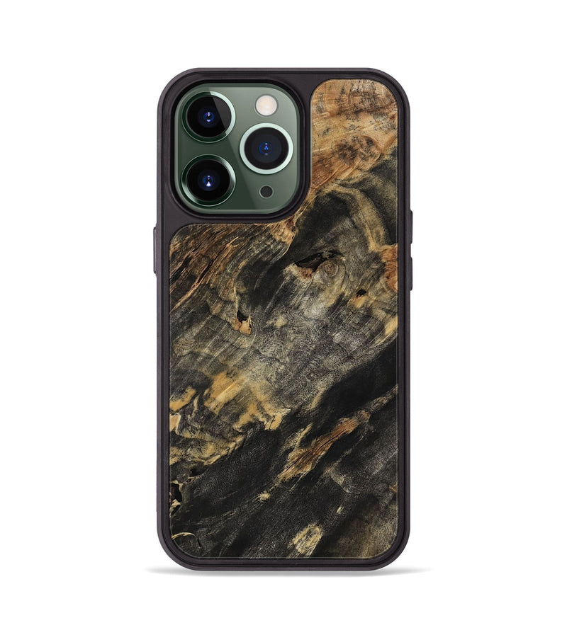 iPhone 13 Pro Wood Phone Case - Gianna (Wood Burl, 802022)