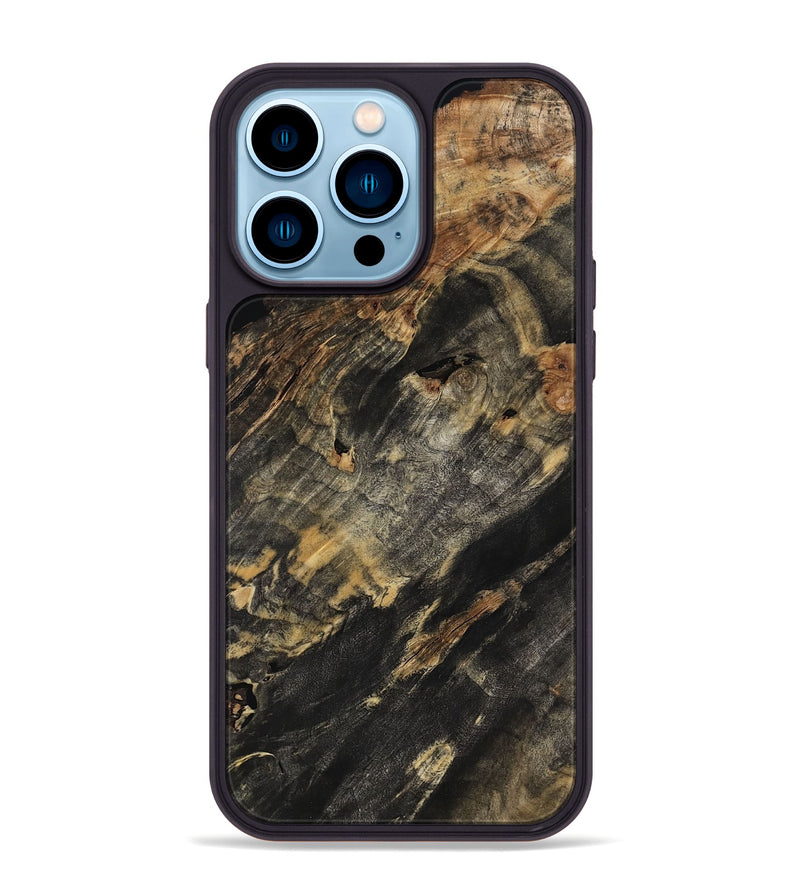 iPhone 14 Pro Max Wood Phone Case - Gianna (Wood Burl, 802022)