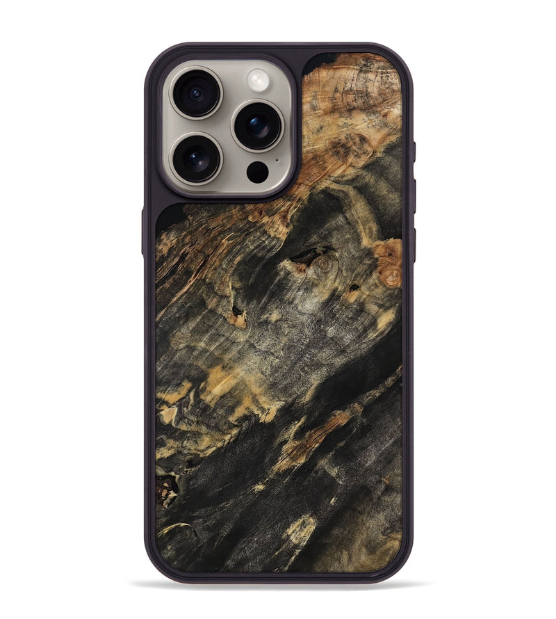 iPhone 15 Pro Max Wood Phone Case - Gianna (Wood Burl, 802022)