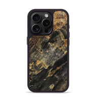iPhone 15 Pro Wood Phone Case - Gianna (Wood Burl, 802022)