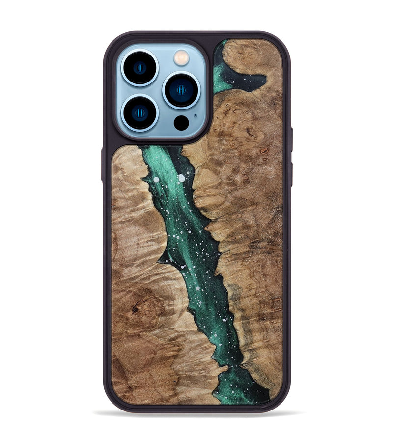 iPhone 14 Pro Max Wood Phone Case - Loni (Cosmos, 802024)
