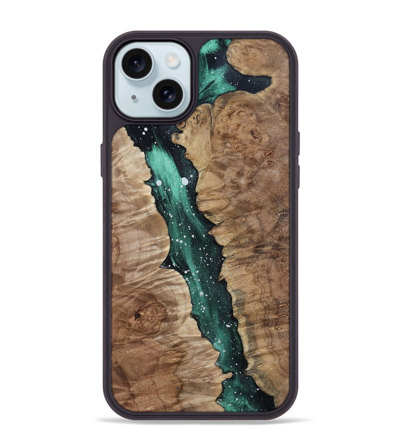 iPhone 15 Plus Wood Phone Case - Loni (Cosmos, 802024)