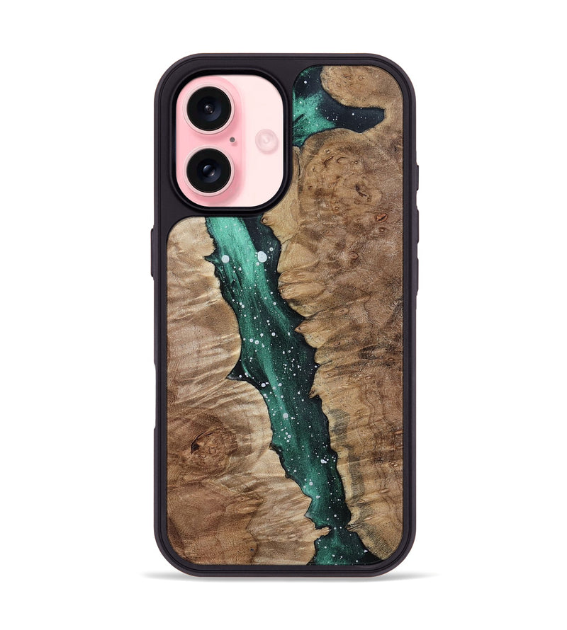 iPhone 16 Wood Phone Case - Loni (Cosmos, 802024)