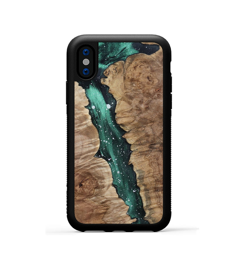 iPhone Xs Wood Phone Case - Loni (Cosmos, 802024)