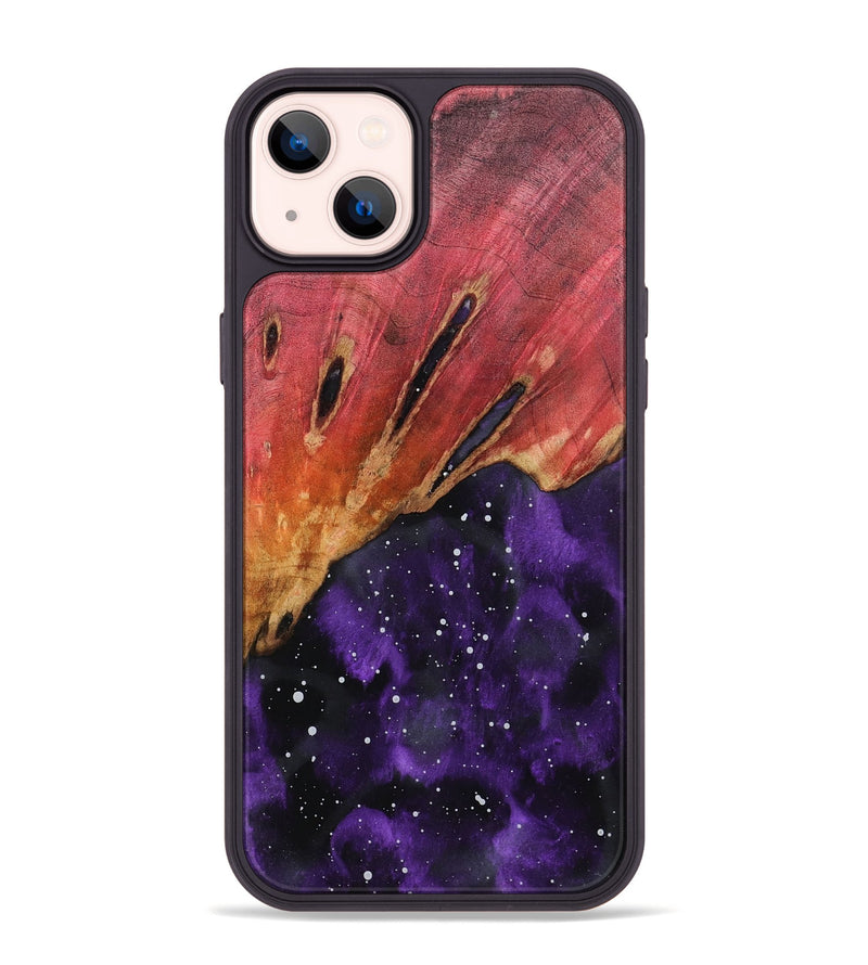 iPhone 14 Plus Wood Phone Case - Katelin (Cosmos, 802025)