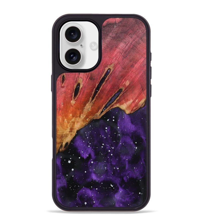 iPhone 16 Plus Wood Phone Case - Katelin (Cosmos, 802025)