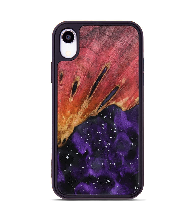 iPhone Xr Wood Phone Case - Katelin (Cosmos, 802025)