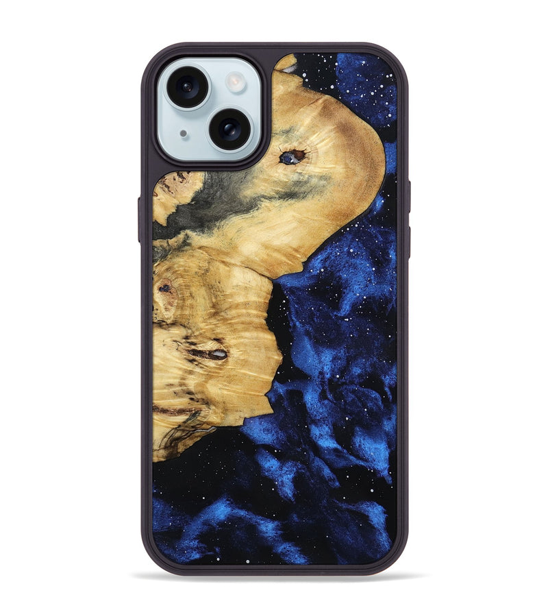 iPhone 15 Plus Wood Phone Case - Galilea (Cosmos, 802026)