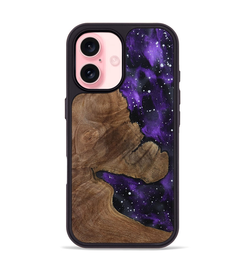 iPhone 16 Wood Phone Case - Marley (Cosmos, 802027)