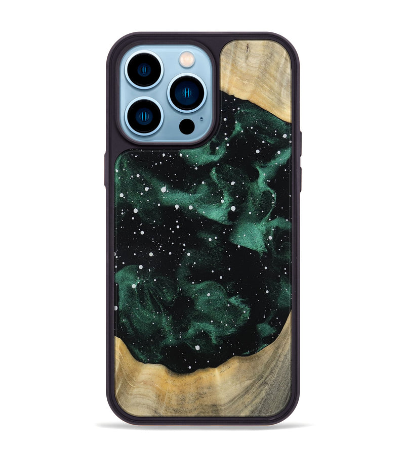iPhone 14 Pro Max Wood Phone Case - Brendon (Cosmos, 802029)