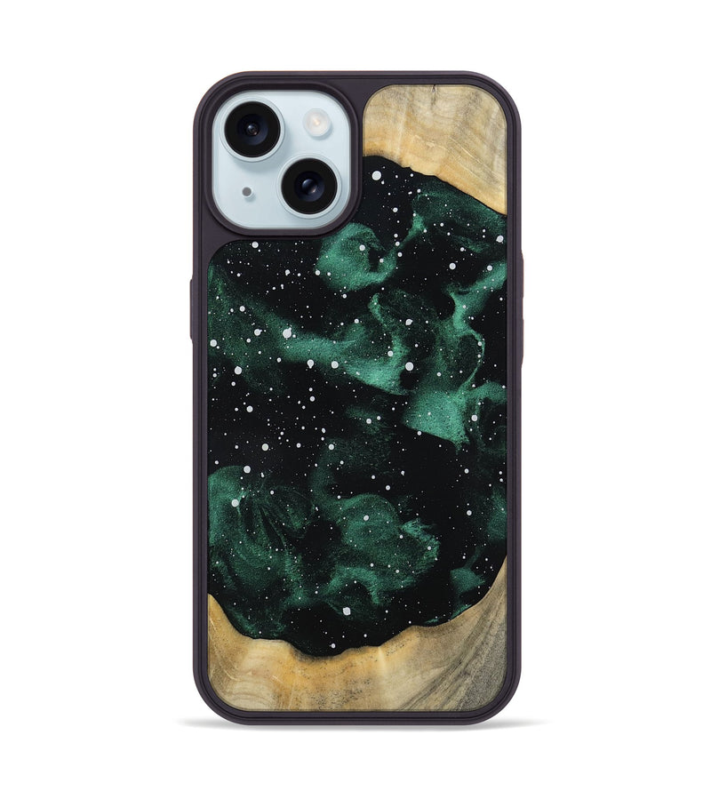 iPhone 15 Wood Phone Case - Brendon (Cosmos, 802029)
