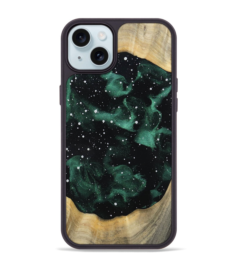 iPhone 15 Plus Wood Phone Case - Brendon (Cosmos, 802029)