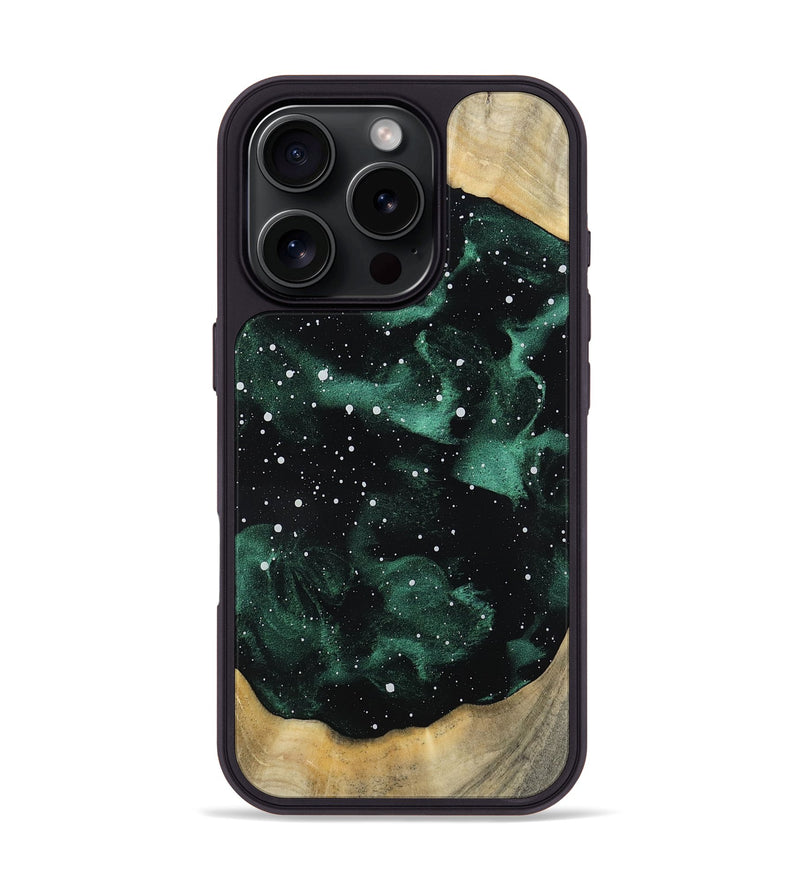 iPhone 16 Pro Wood Phone Case - Brendon (Cosmos, 802029)