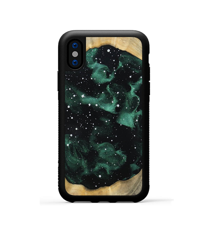 iPhone Xs Wood Phone Case - Brendon (Cosmos, 802029)