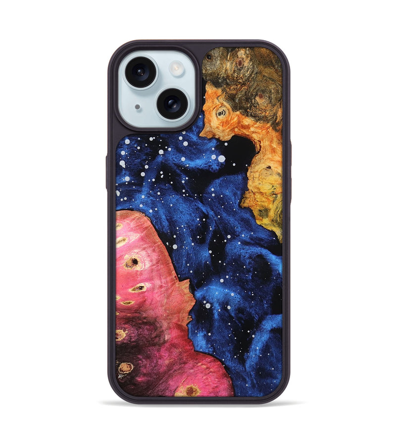 iPhone 15 Wood Phone Case - Irving (Cosmos, 802030)