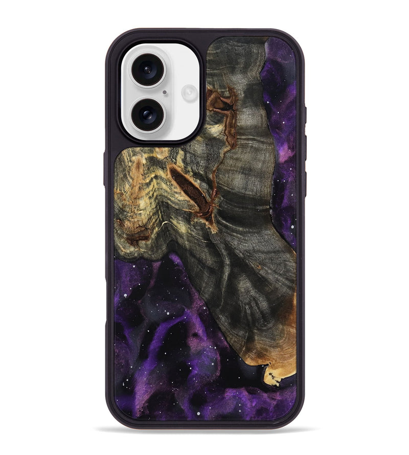 iPhone 16 Plus Wood Phone Case - Nautica (Cosmos, 802031)