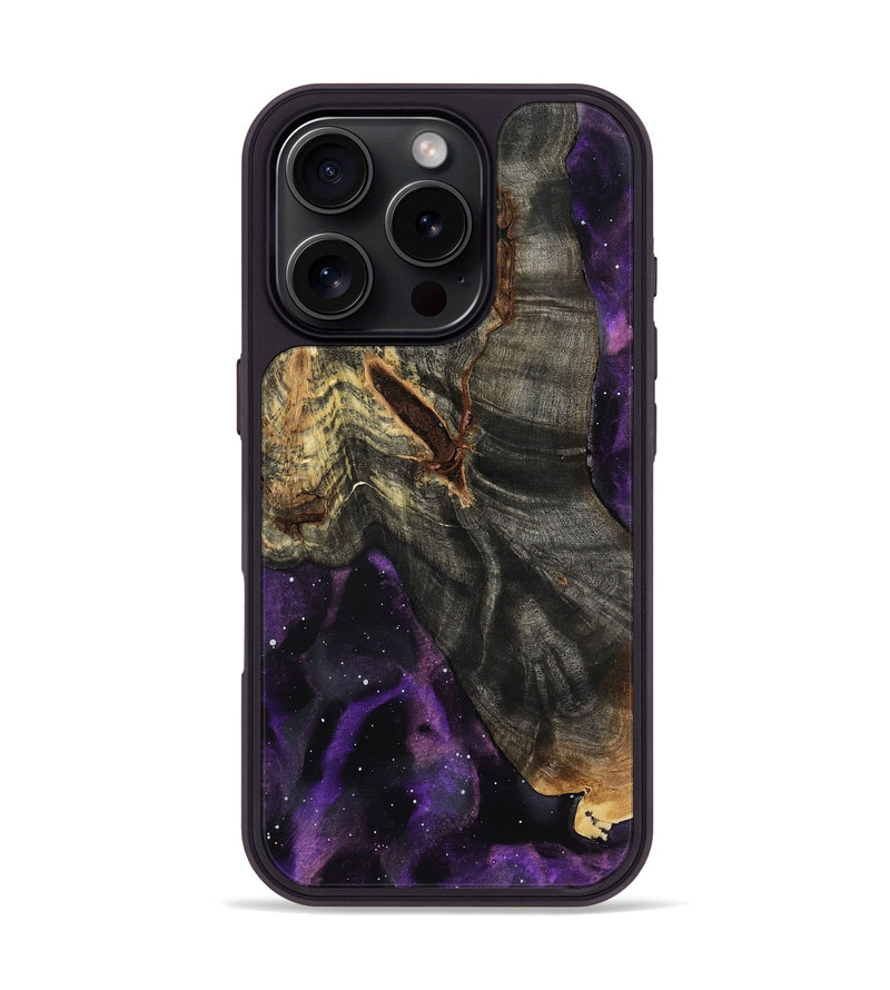 iPhone 16 Pro Wood Phone Case - Nautica (Cosmos, 802031)