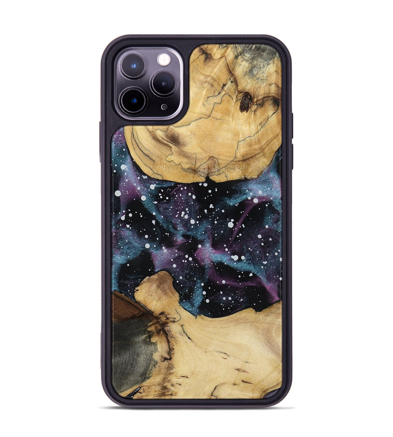 iPhone 11 Pro Max Wood Phone Case - Mariam (Cosmos, 802033)