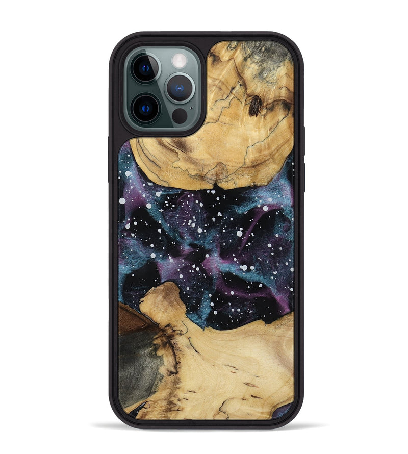 iPhone 12 Pro Max Wood Phone Case - Mariam (Cosmos, 802033)