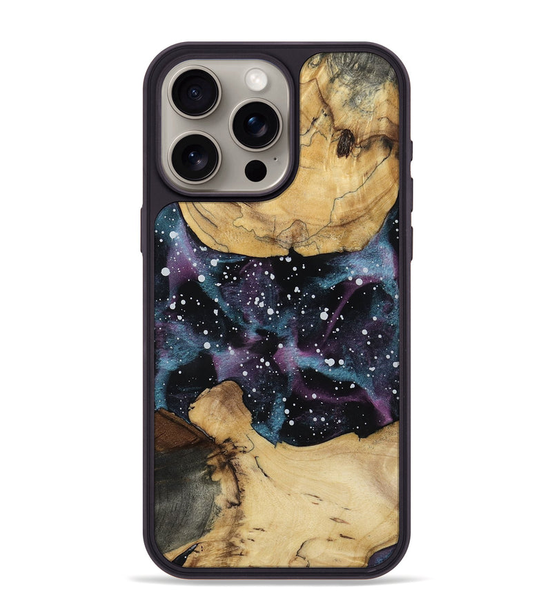 iPhone 15 Pro Max Wood Phone Case - Mariam (Cosmos, 802033)