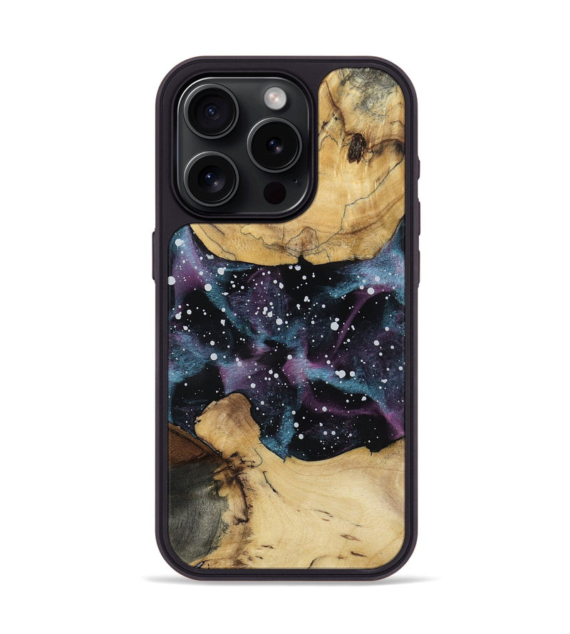 iPhone 15 Pro Wood Phone Case - Mariam (Cosmos, 802033)