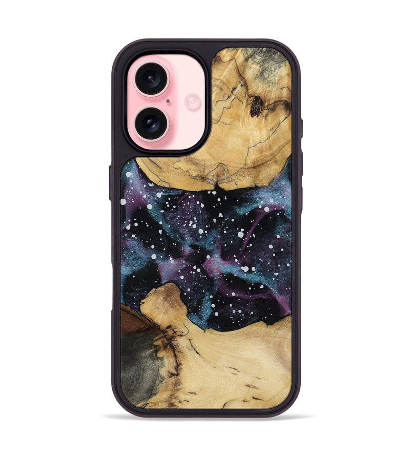 iPhone 16 Wood Phone Case - Mariam (Cosmos, 802033)