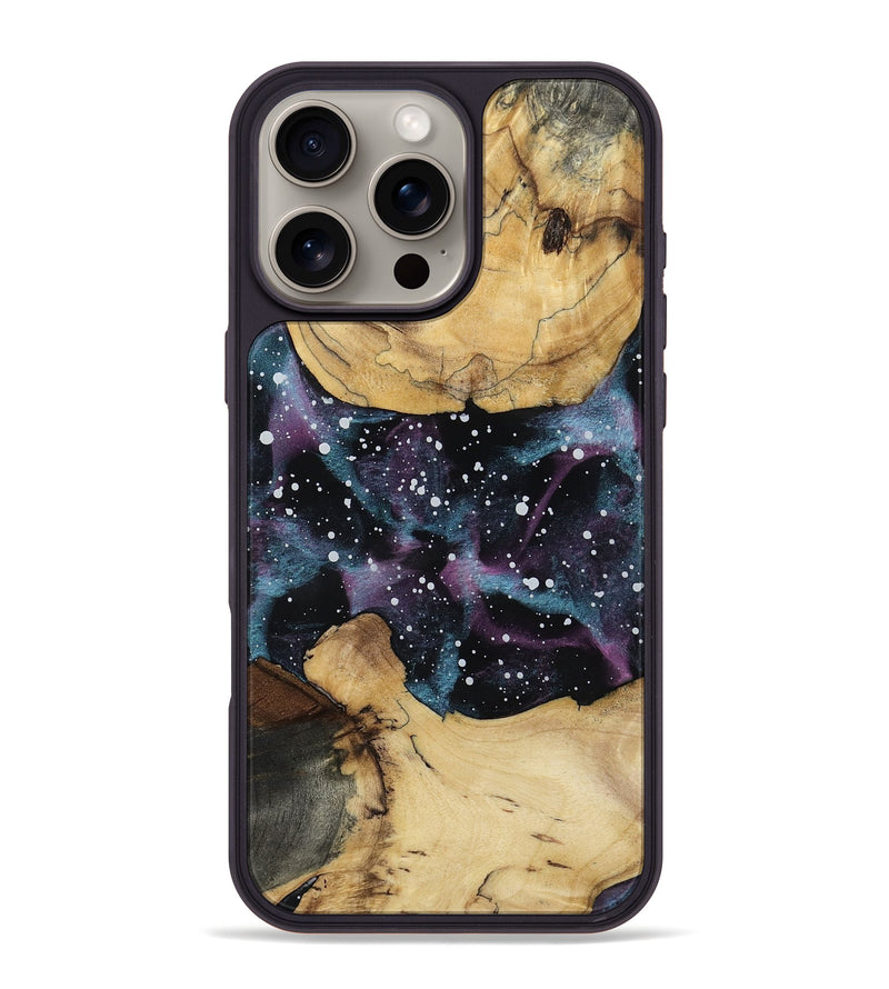iPhone 16 Pro Max Wood Phone Case - Mariam (Cosmos, 802033)