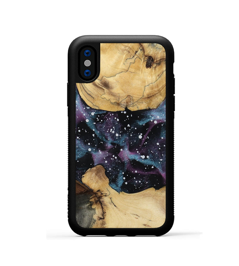 iPhone Xs Wood Phone Case - Mariam (Cosmos, 802033)