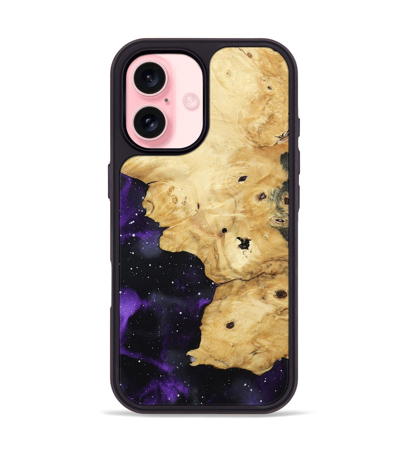 iPhone 16 Wood Phone Case - Robbie (Cosmos, 802034)
