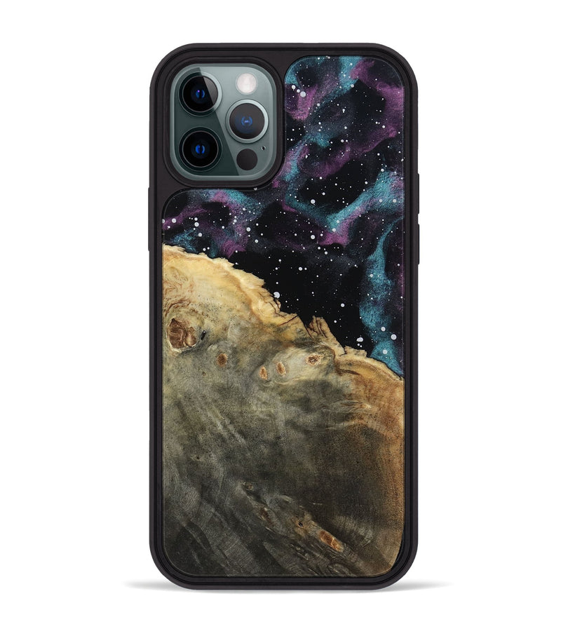 iPhone 12 Pro Max Wood Phone Case - Ivory (Cosmos, 802035)