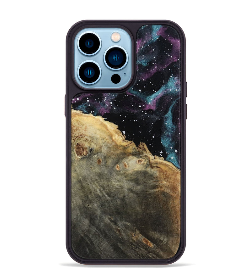 iPhone 14 Pro Max Wood Phone Case - Ivory (Cosmos, 802035)