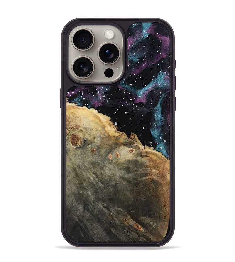 iPhone 15 Pro Max Wood Phone Case - Ivory (Cosmos, 802035)