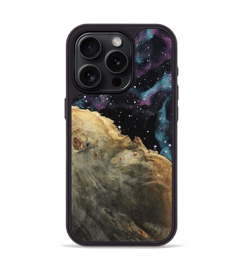 iPhone 15 Pro Wood Phone Case - Ivory (Cosmos, 802035)