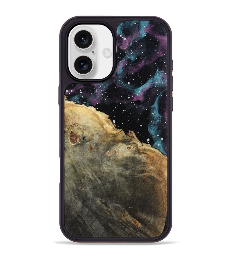 iPhone 16 Plus Wood Phone Case - Ivory (Cosmos, 802035)