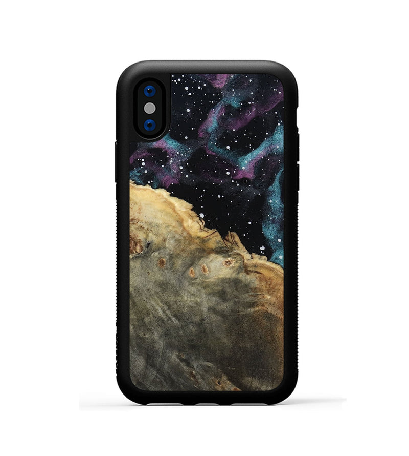 iPhone Xs Wood Phone Case - Ivory (Cosmos, 802035)