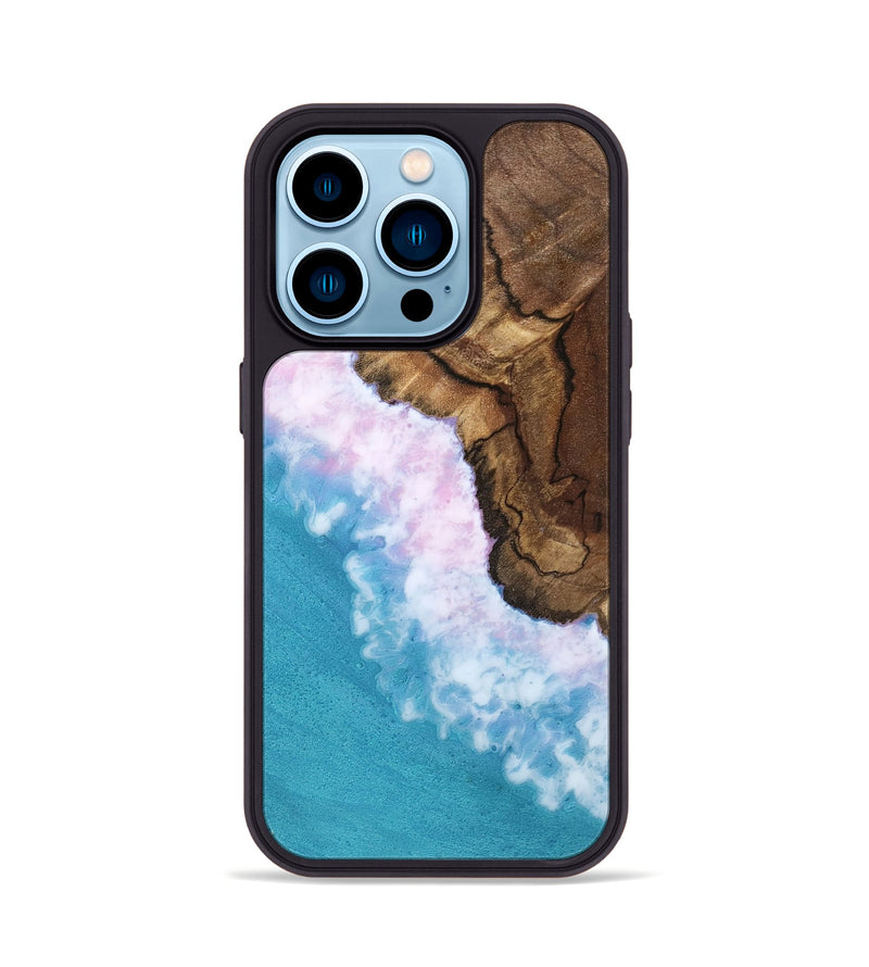iPhone 14 Pro Wood Phone Case - Onie (Coastal, 802036)