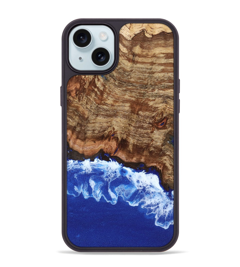 iPhone 15 Plus Wood Phone Case - Van (Coastal, 802040)