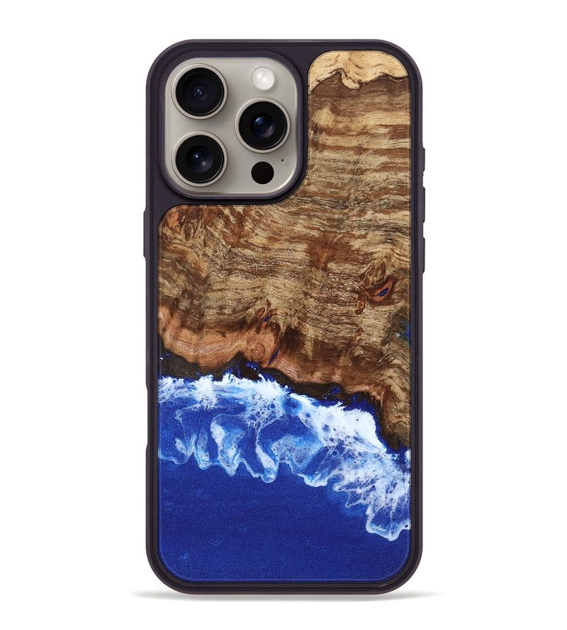 iPhone 16 Pro Max Wood Phone Case - Van (Coastal, 802040)