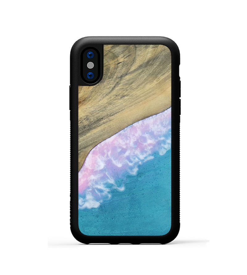 iPhone Xs Wood Phone Case - Dayton (Coastal, 802042)