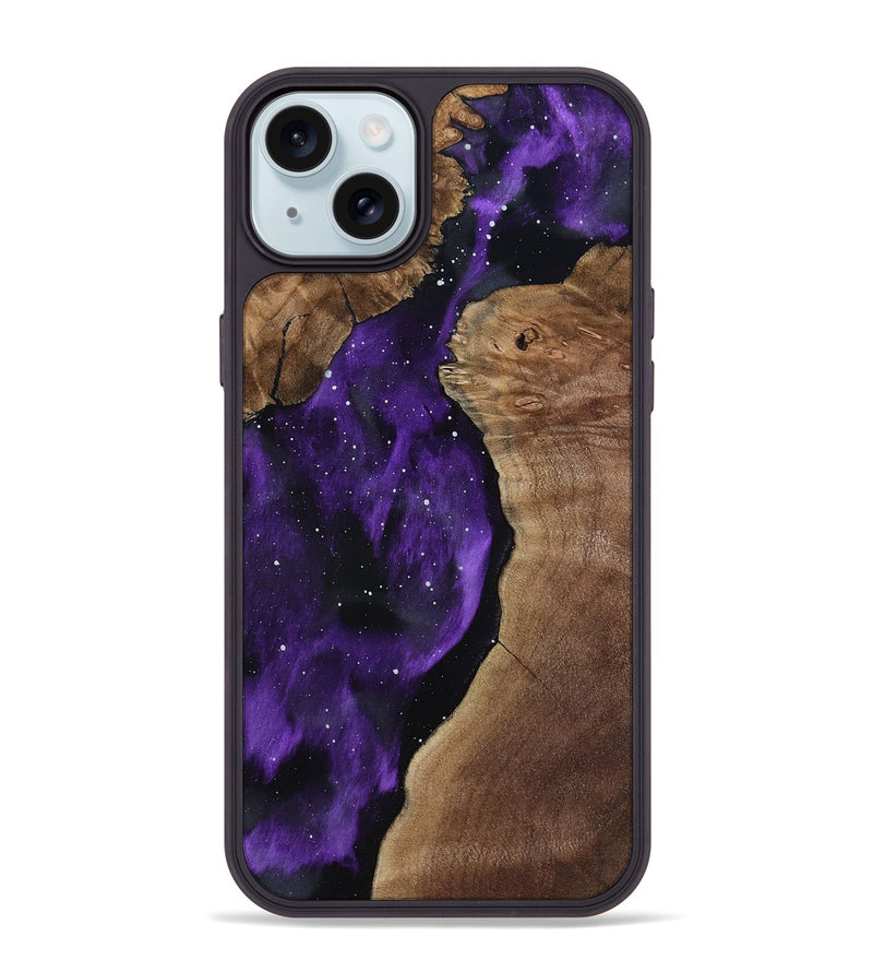 iPhone 15 Plus Wood Phone Case - Haylie (Cosmos, 802043)
