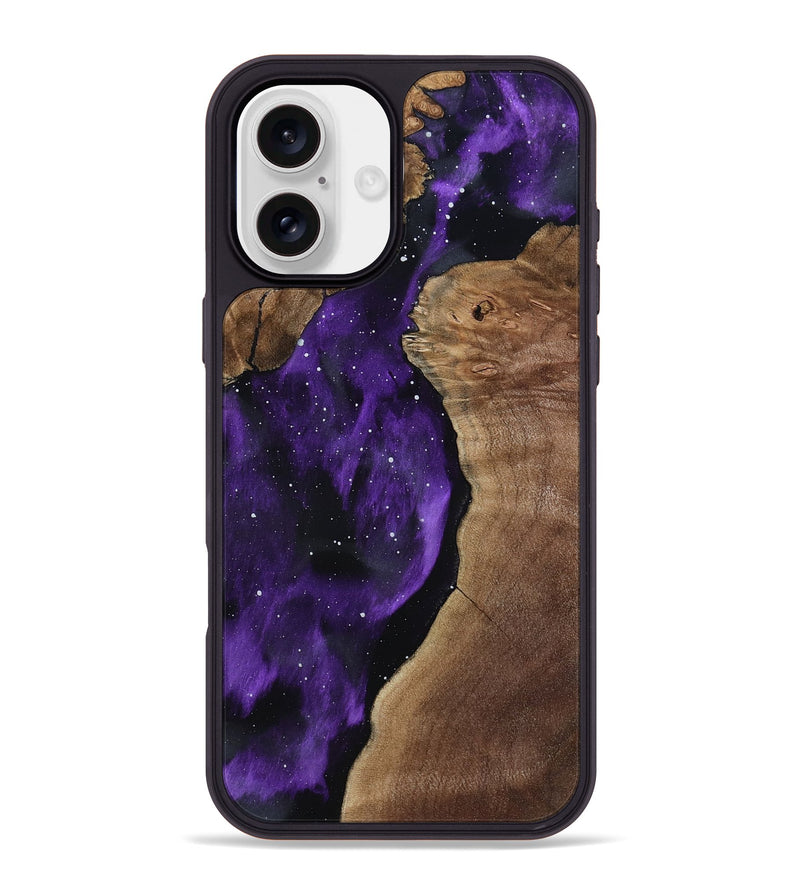iPhone 16 Plus Wood Phone Case - Haylie (Cosmos, 802043)