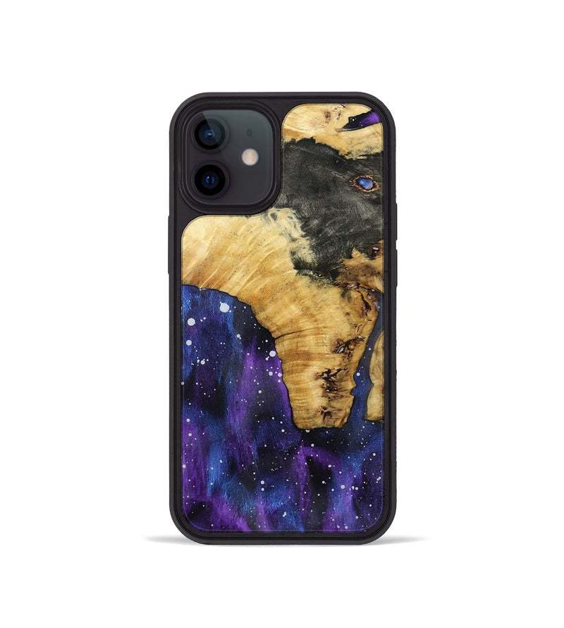 iPhone 12 mini Wood Phone Case - Cara (Cosmos, 802046)