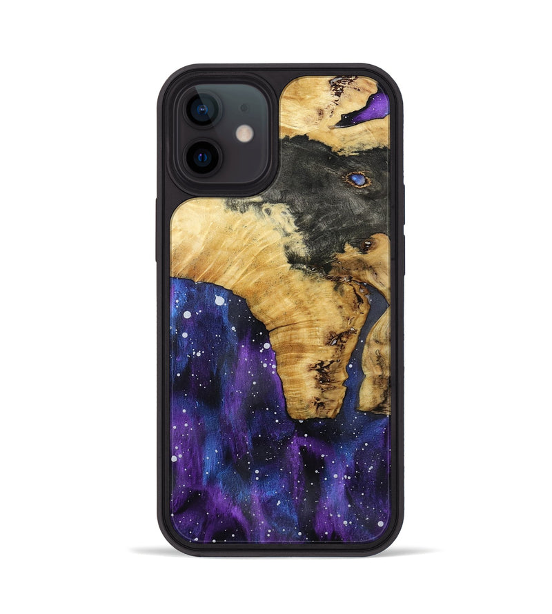 iPhone 12 Wood Phone Case - Cara (Cosmos, 802046)