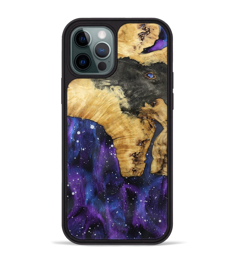 iPhone 12 Pro Max Wood Phone Case - Cara (Cosmos, 802046)