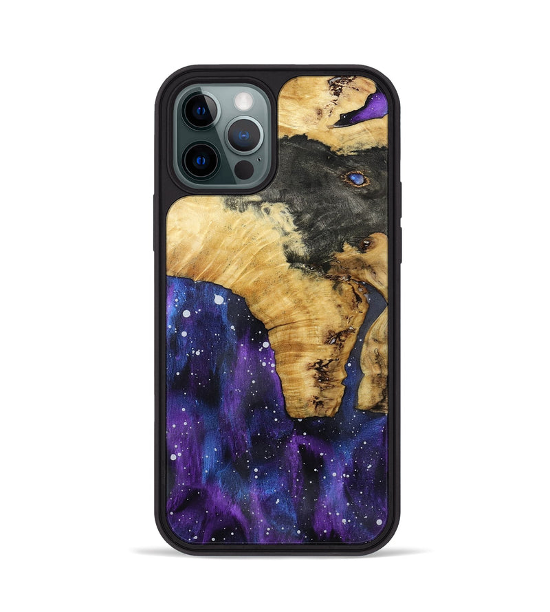 iPhone 12 Pro Wood Phone Case - Cara (Cosmos, 802046)
