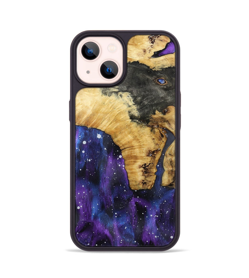 iPhone 14 Wood Phone Case - Cara (Cosmos, 802046)